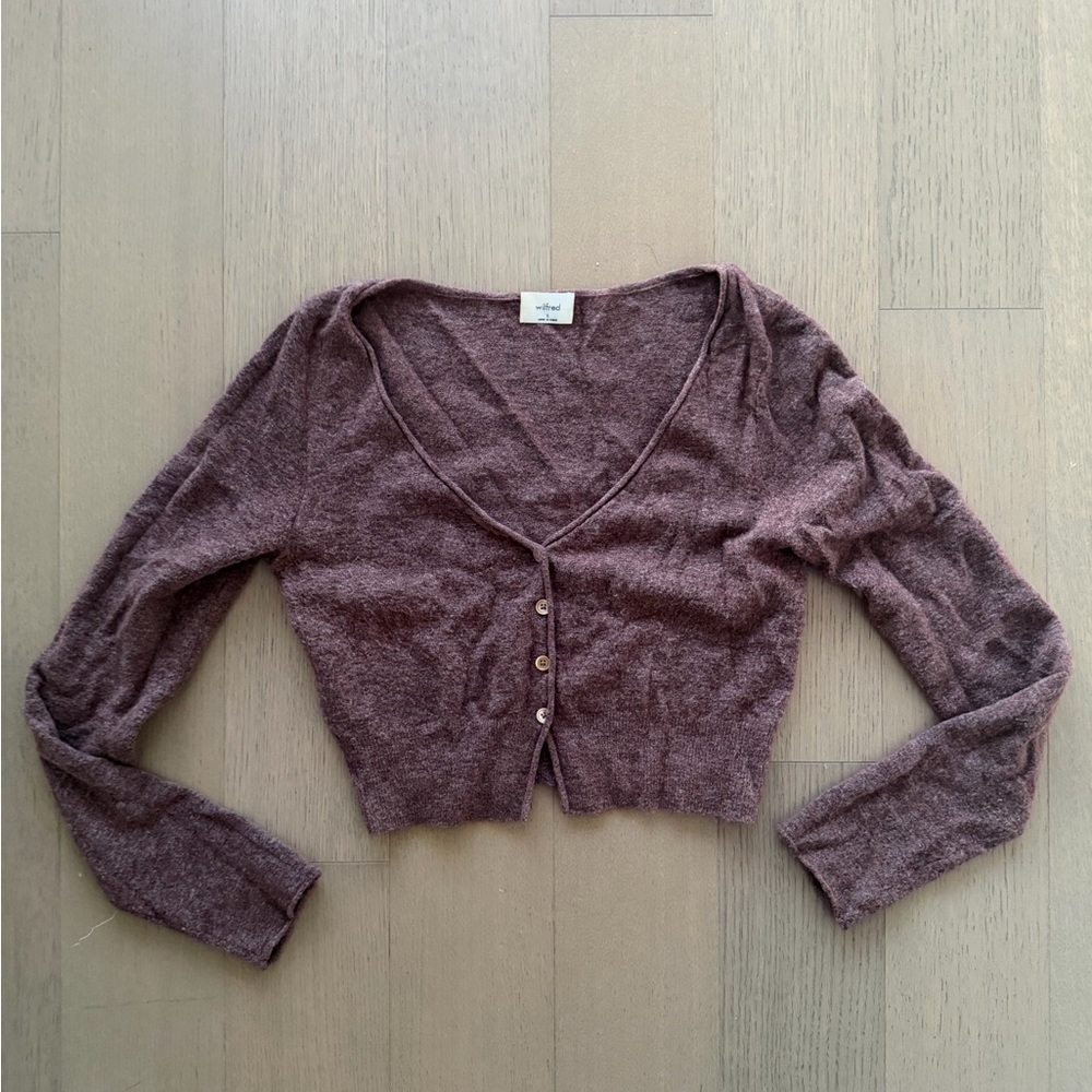 ARITZIA CASHMERE WOOL SANTORINI CARDIGAN